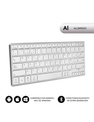 Teclado subblim keyboard advance compact inalambrico