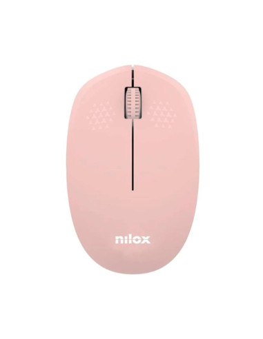 Raton inalambrico nilox nxmowi4014 rosa