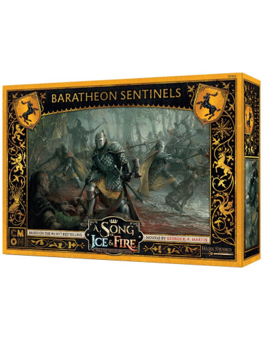 Juego de mesa asmodee cancion de hielo y fuego: centinelas baratheon pegi 14