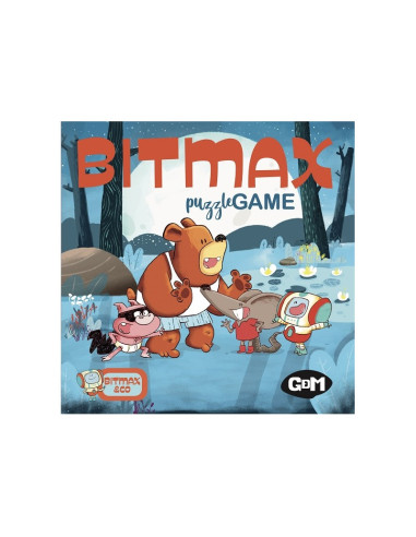 Juego de mesa gdm bitmax puzzle game pegi 4