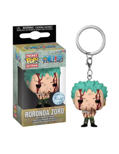 Llavero funko pop keychain one piece roronoa zoro