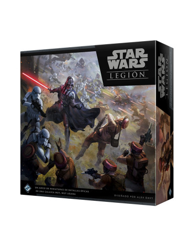 Juego de mesa star wars legión: caja básica pegi 14