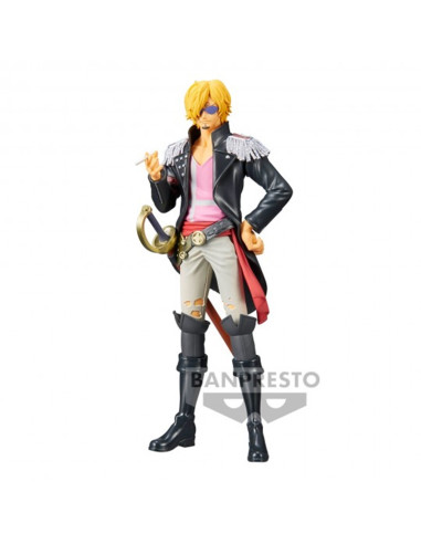 Figura banpresto one piece dxf the grandline men red sanji vol. 4