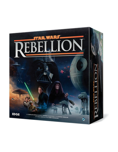 Juego de mesa star wars rebellion edad recomendada 14 años