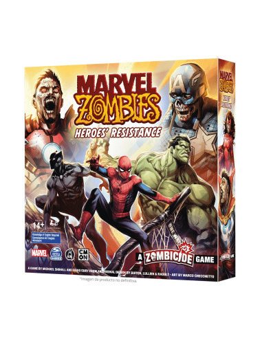 Juego de mesa marvel zombies heroes resistance edad recomendada 14 años