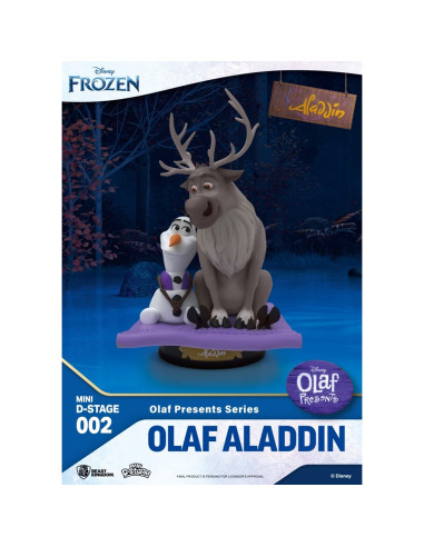 Figura minidstage disney olaf presenta olaf simba