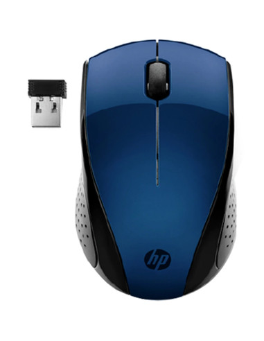 Mouse raton hp optico wireless inalambrico 220 azul