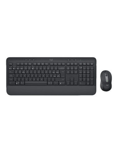 Teclado + mouse logitech signature mk650 for business grafito