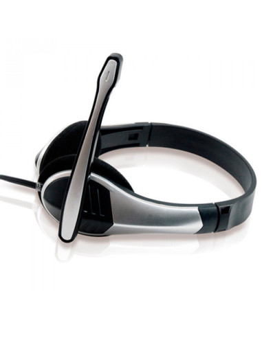 Auriculares conceptronic estereo + microfono para videoconferencia