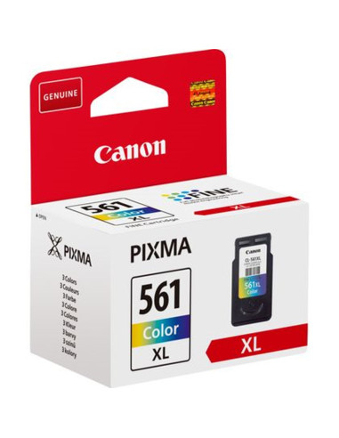 Cartucho tinta canon cl - 561xl cian - magenta - amarillo 12.2ml 300 paginas -  ts5350 -  ts5351