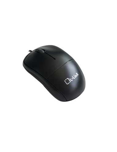 Raton optico usb l - link negro