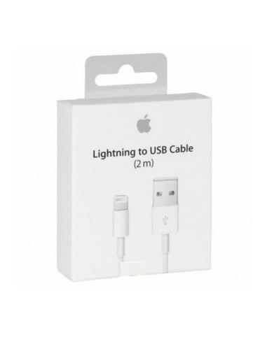 Adaptador apple lightning macho a usb macho 2m