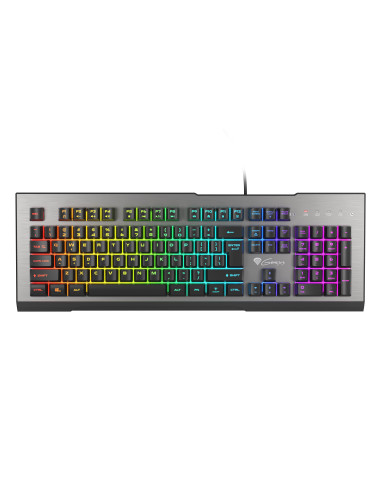 Teclado gaming genesis rhod 500 rgb retroiluminado layout español