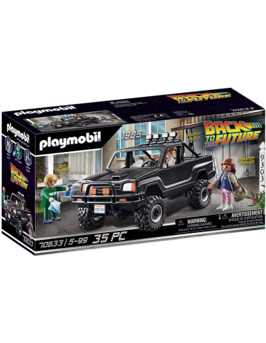 Playmobil regreso al futuro camioneta pick - up de marty