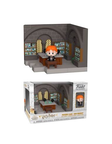 Mini moments funko harry potter aniversario ron weasley con opcion chase 57365