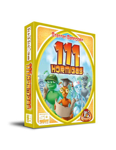 Juego de mesa 111 hormigas pegi 8