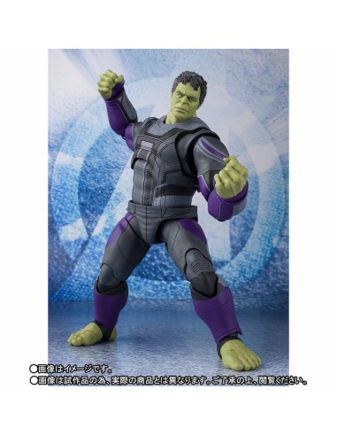 Figura tamashi nations marvel avengers endgame hulk 19 cm s.h. figuarts