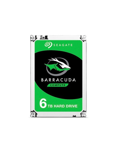 Disco duro interno hdd seagate barracuda st6000dm003 6tb 3.5pulgadas 5400 rpm -  256mb -  sata 3