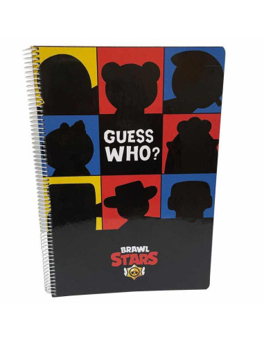 Cuaderno folio cyp brands 80 hojas brawl stars