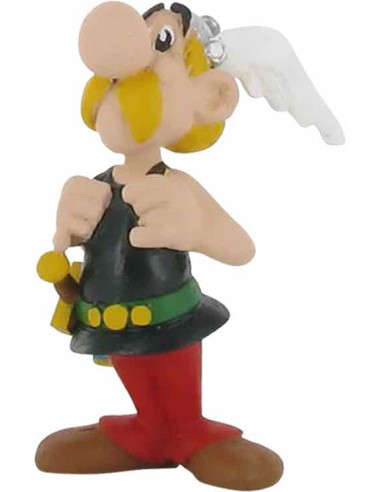 Figura plastoy asterix  & obelix asterix el galo pvc