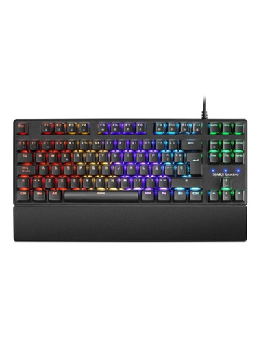 Teclado mars gaming mkxtkl usb rgb mecanico