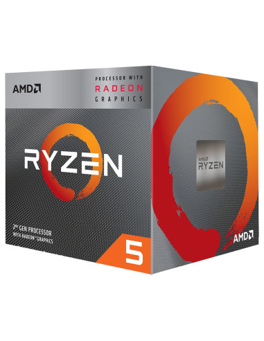 Procesador amd ryzen 5 3400g 3.7ghz 4mb am4 radeon rx vega 11