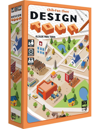 Juego de mesa design town pegi 10