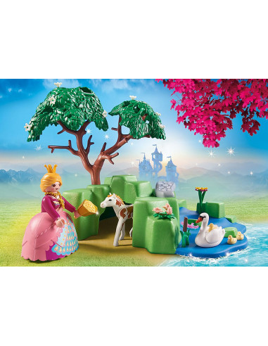 Playmobil picnic de princesas con potro