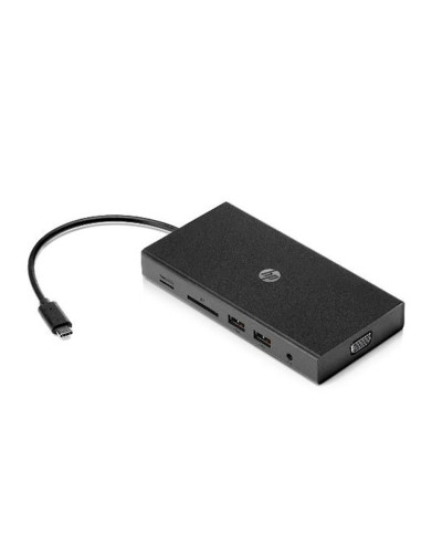 Docking hp travel usb c multi port hub