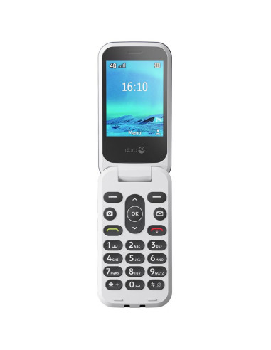 Telefono movil doro 2840 4g azul - blanco