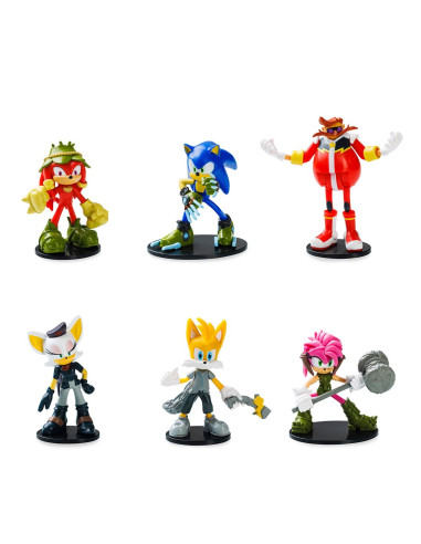 Surtido de figuras pack de 6 sonic