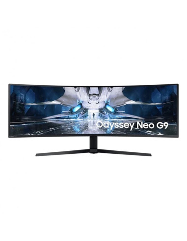 Monitor led 49pulgadas samsung odyssey neo g9 ls49ag950npxen curvo - va - uwdqhd - dp - hdmi - 240hz - 1ms