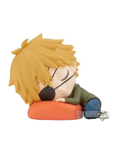 Figura banpresto q posket chainsaw man sleeping denji 7cm