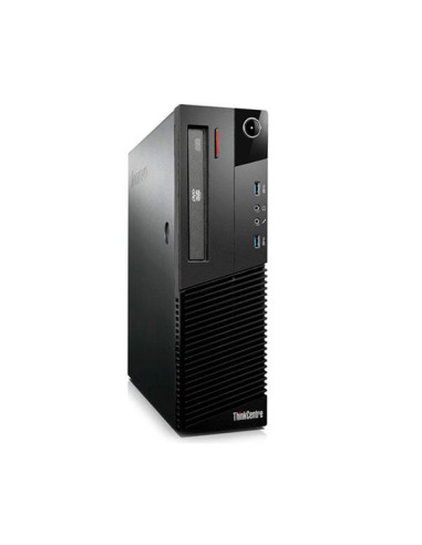 Ordenador reacondicionado sff lenovo thinkcentre m93 - i7 - 4th - 8gb - 512gb ssd - win 10 pro - lector