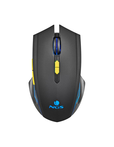 Raton gaming ngs gmx - 200 inalambrico con luces led 3200dpi