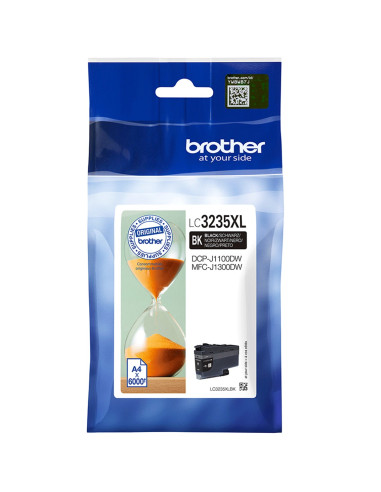 Cartucho tinta brother lc3235xlbk negro 6000 páginas