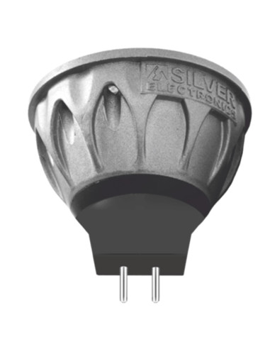 Bombilla led evo silver electronic dicroica 8w80w -  gu10 -  4000k -  38º -  690lm -  luz neutra natural -  a+