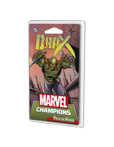 Juego de mesa marvel champions: drax 60 cartas pegi 14