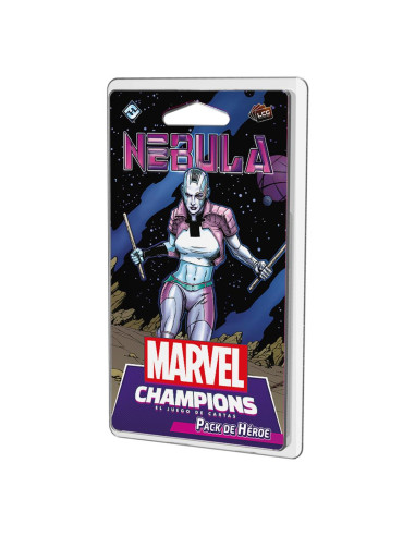 Juego de mesa marvel champions: nebula 60 cartas pegi 14