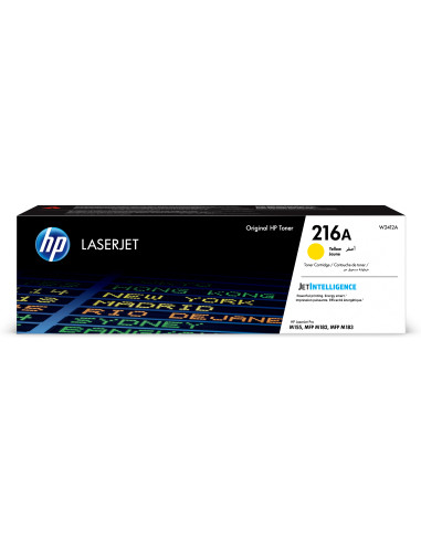 Toner hp 216a w2412a amarillo 850 paginas