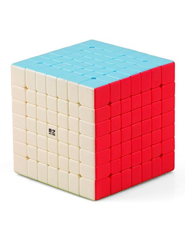 Cubo de rubik qiyi qixing s2 7x7 stickerless