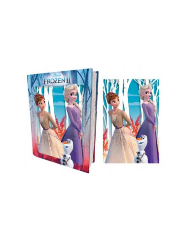 Puzzle libro lenticular prime 3d disney frozen ii elsa anna y olaf 300 piezas