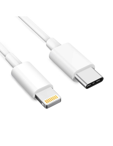 Cable mfi de carga rapida 3a y datos usb -  lightning para iphone ipad 1 m