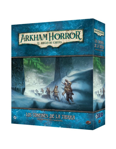 Juego de cartas arkham horror lcg: confines de la tierra exp. campaña pegi 14