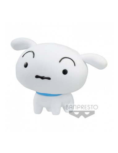 Figura banpresto fluffy puffy crayon shin - chan shiro ver. a