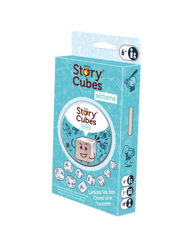 Juego de mesa story cubes acciones pegi 6