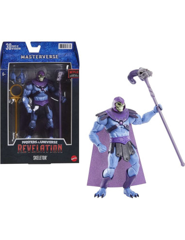 Figura mattel masters of the universe revelation skeletor 18 cm