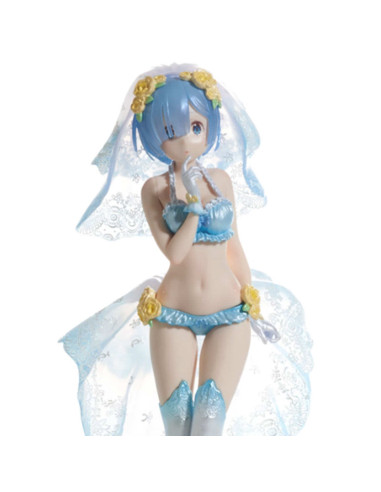 Figura banpresto re: zero starting life in another world rem chronicle exq