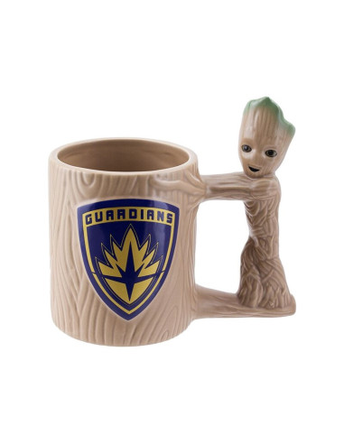 Taza 3d paladone marvel guardianes de la galaxia groot