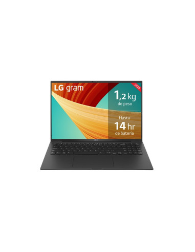 Portatil lg gram 16z90r - e  i7 - 1360p 16pulgadas 32gb  - ssd512gb - rtx3050 - wifi - bt - w11